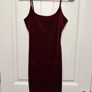 Windsor Sparkly Burgundy Party Dress